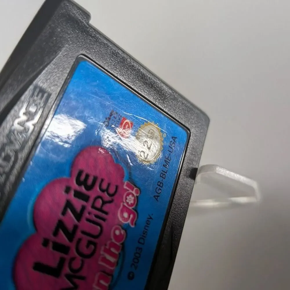 Lizzie McGuire on the Go - Authentic and Tested - GBA